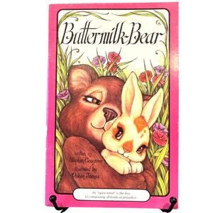 Vintage 1987 Buttermilk Bear Book by Stephen Cosgrove, Serendipity, PB
